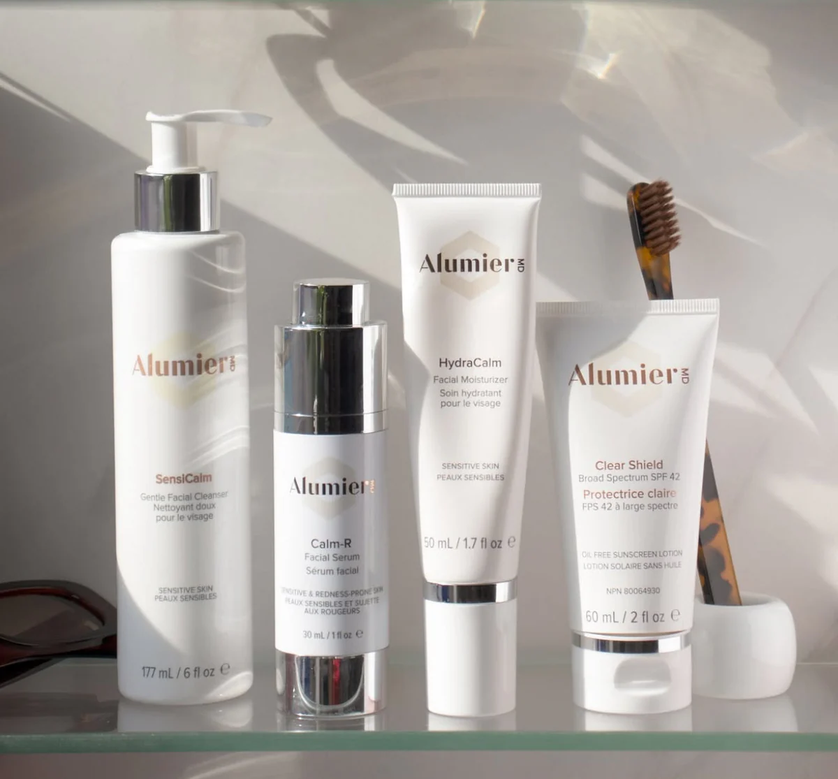 AlumierMD sensitive-skin routine