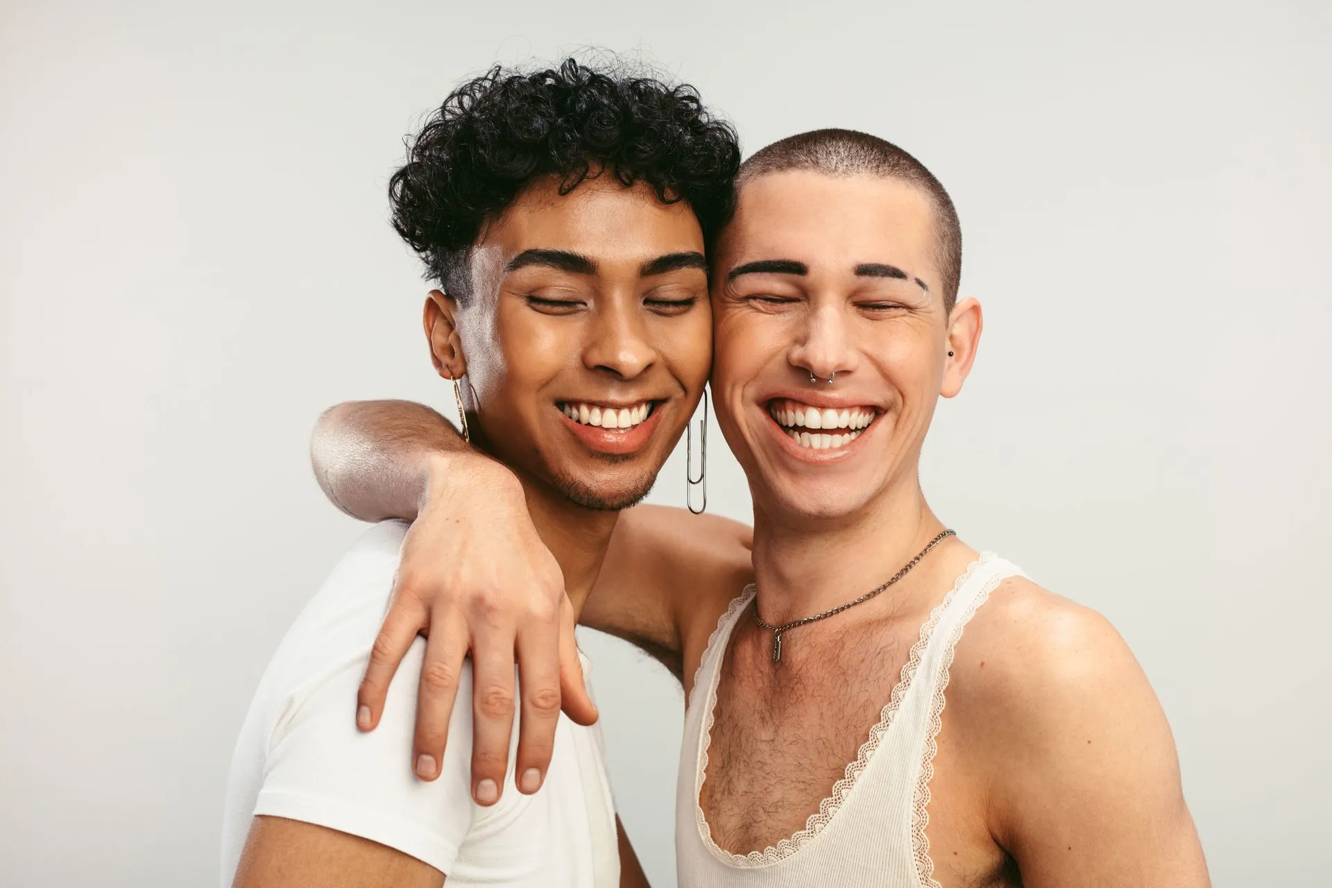 A confident, happy couple
